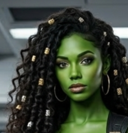 Lt. Cmdr. Zavaa Azghar, Comms Officer, USS Avandar, 2377