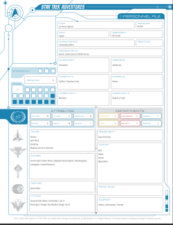 Leo Claymore character sheet